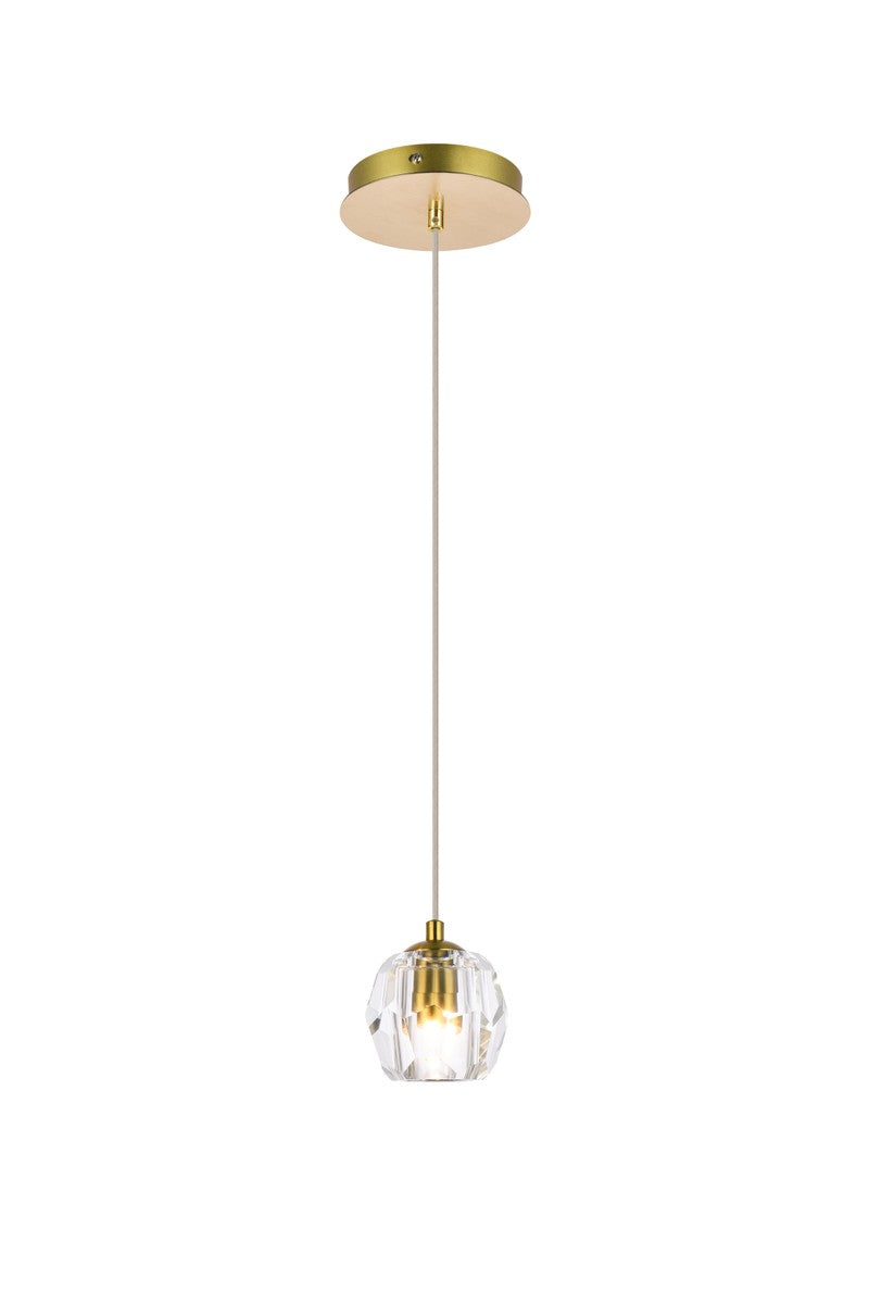 Elegant Eren 3505D6G Pendant Light - Gold