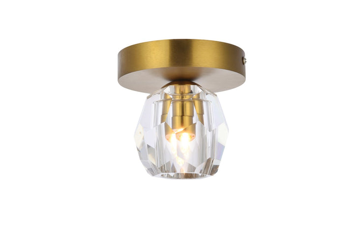 Elegant Eren 3505F5G Ceiling Light - Gold