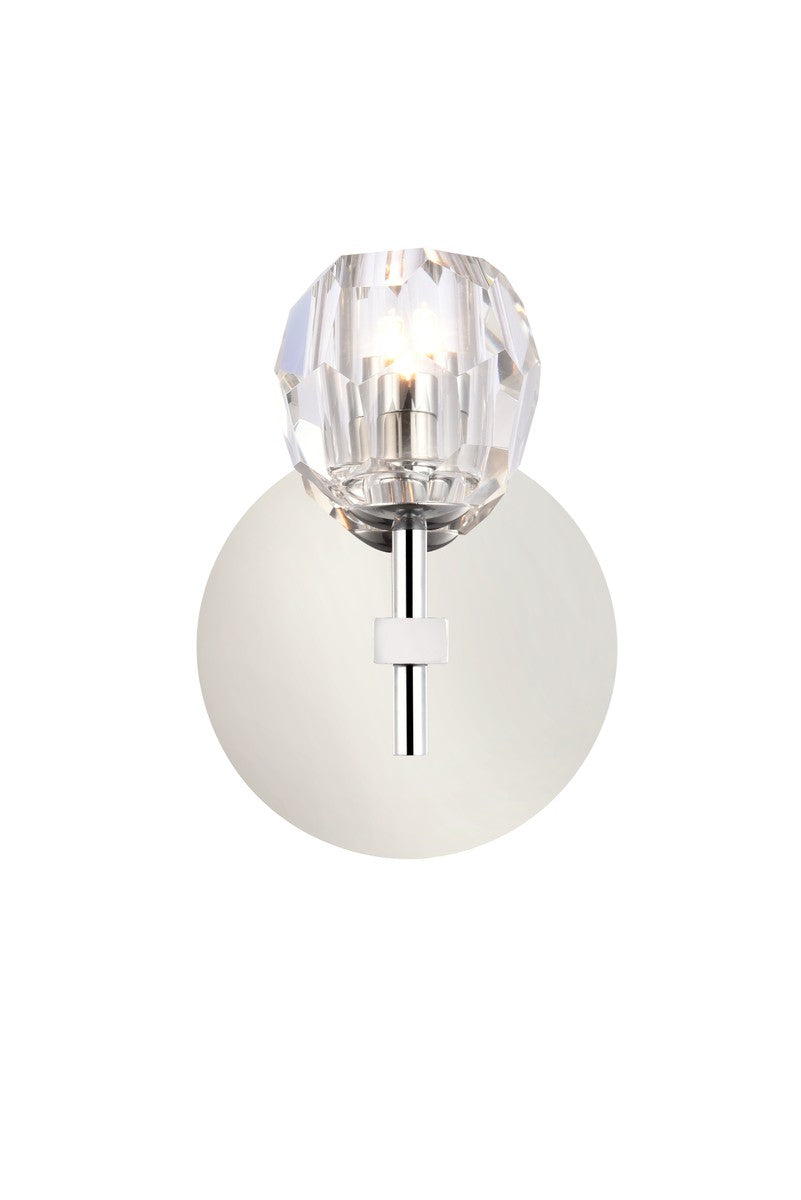 Elegant Eren 3505W6C Wall Sconce Light - Chrome