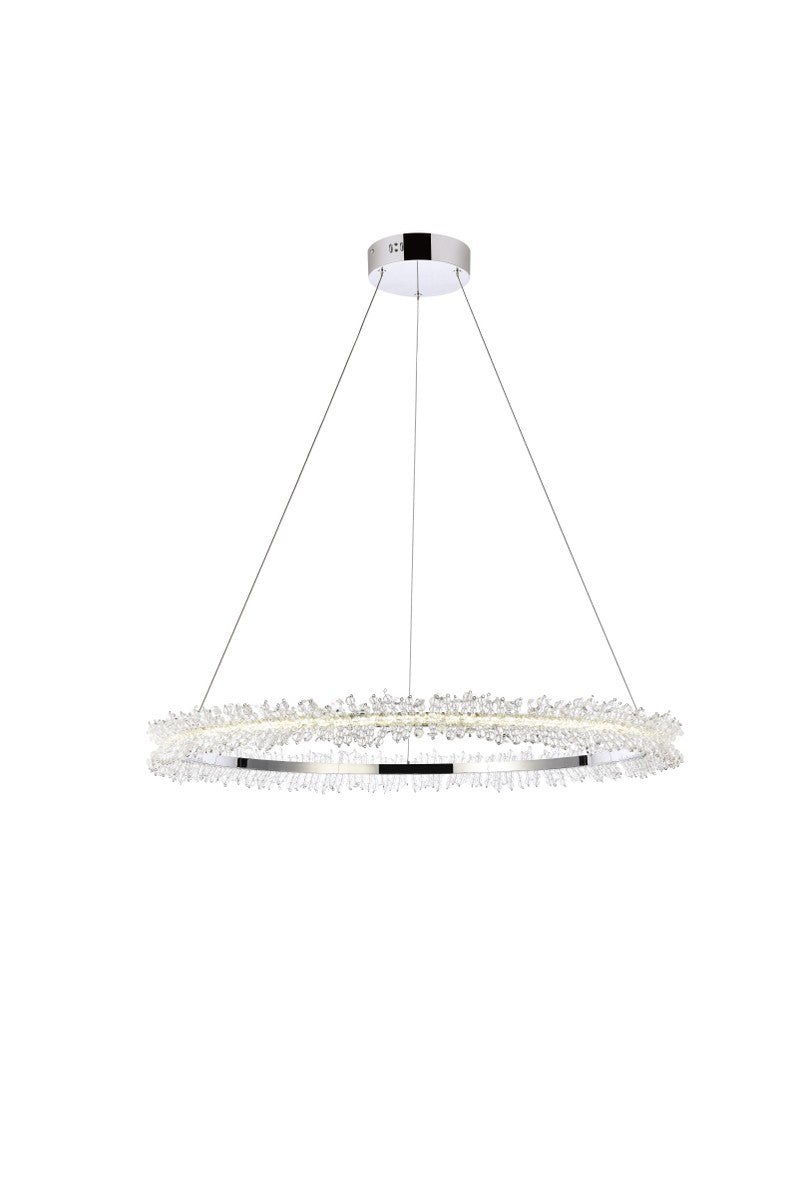 Elegant Laurel 3506D34C Pendant Light - Chrome