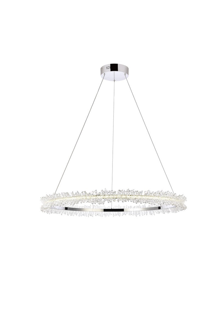 Elegant Laurel 3506D34C Pendant Light - Chrome