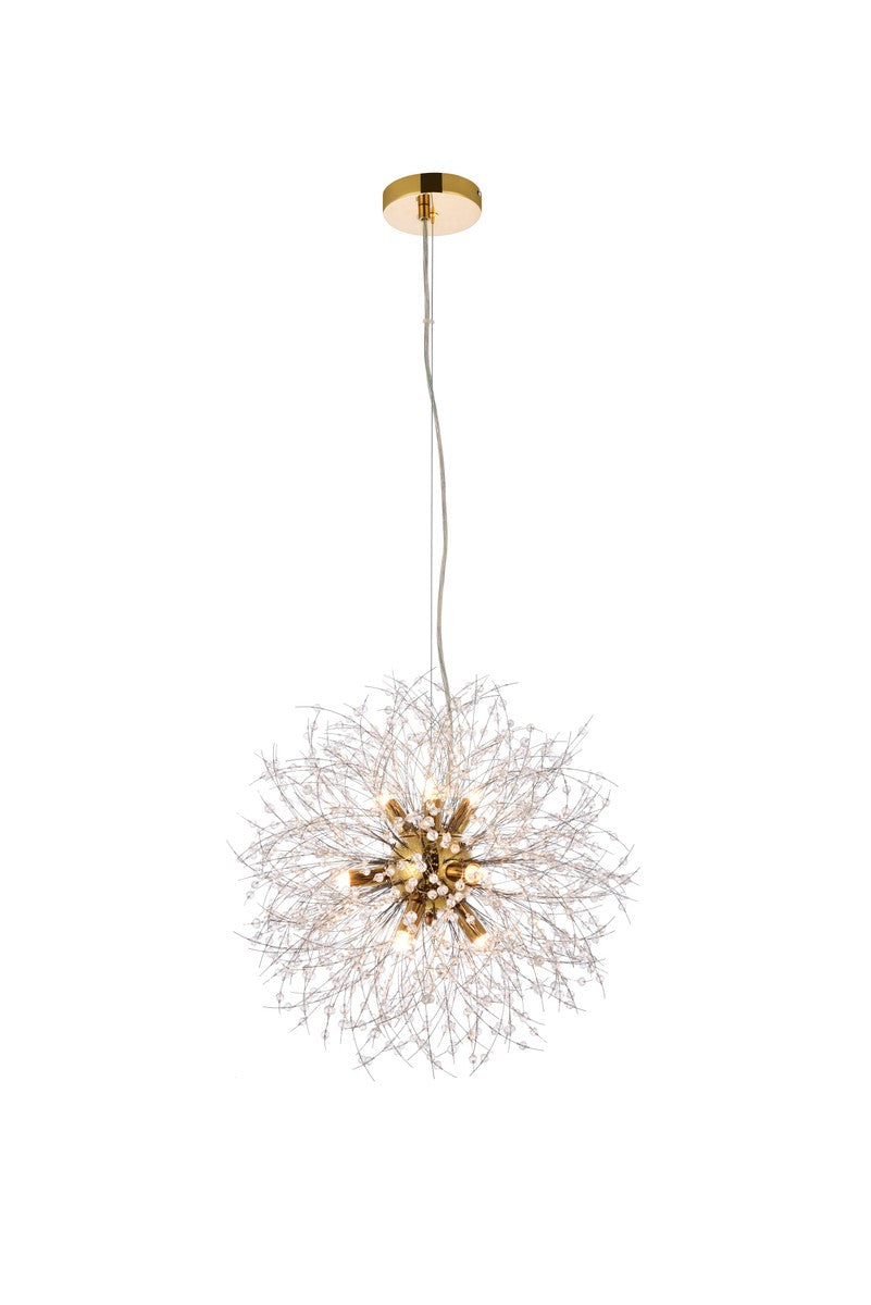 Elegant Solace 3507D18G Pendant Light - Gold