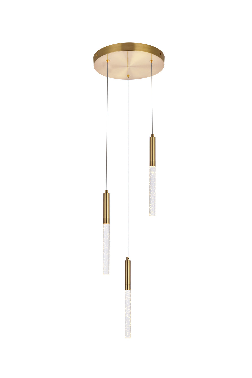 Elegant Ruelle 5203D12G Pendant Light - Gold