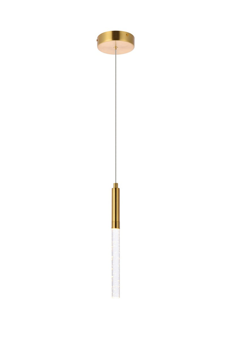 Elegant Ruelle 5203D5G Pendant Light - Gold