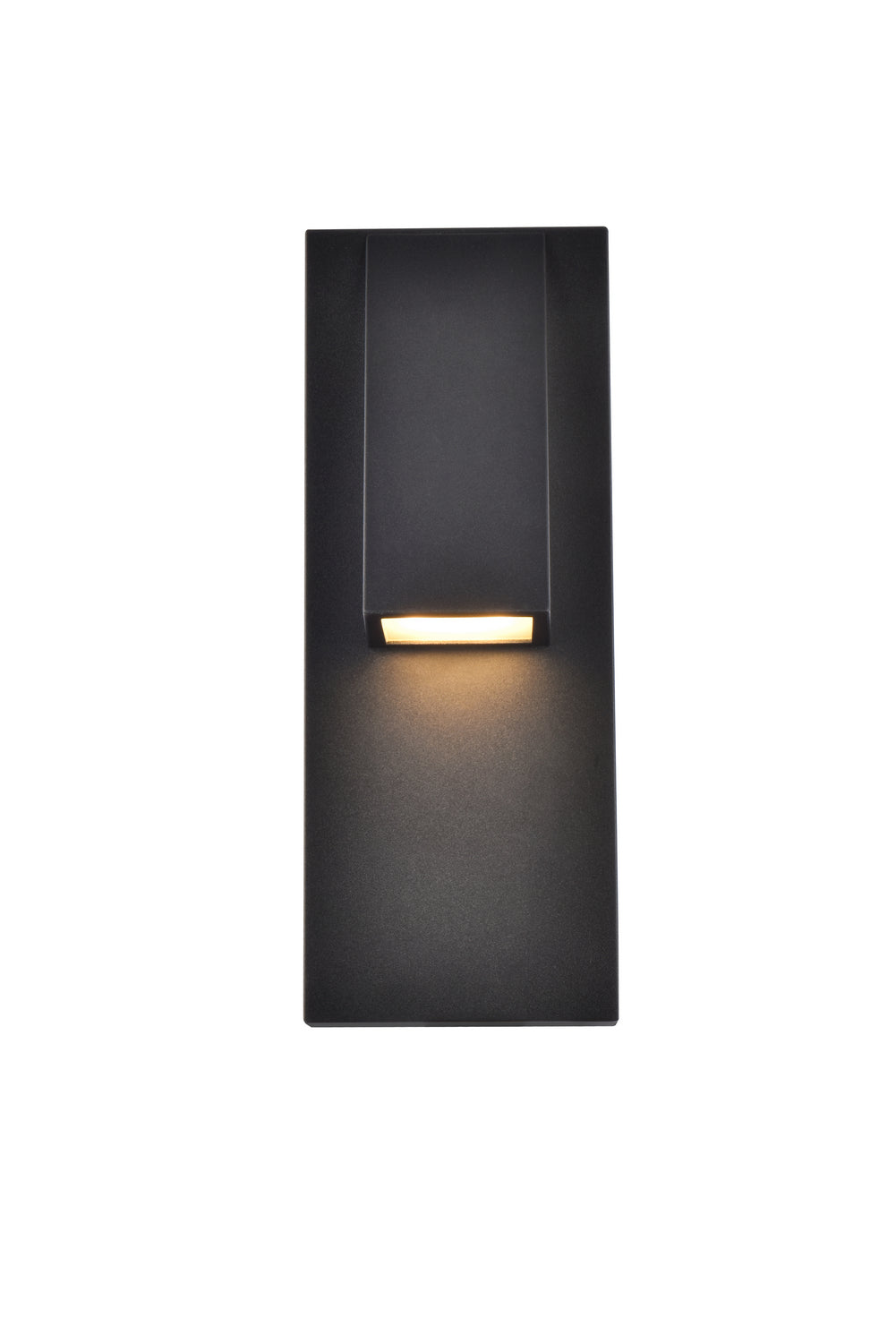 Elegant Lighting LDOD4006BK Modern Raine Outdoor Black