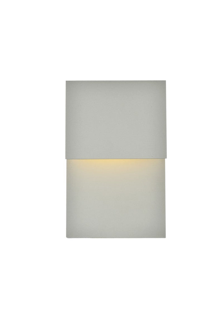 Elegant Lighting LDOD4029S Modern Raine Outdoor Silver