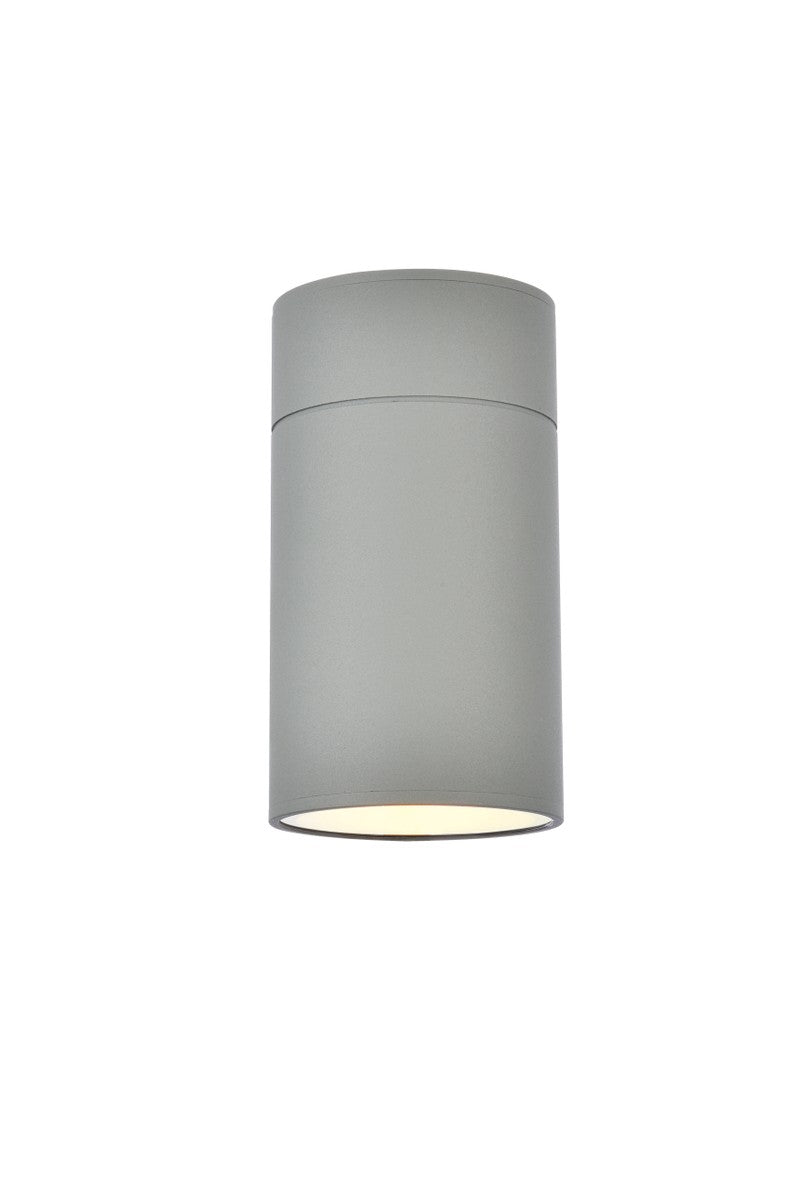 Elegant Lighting LDOD4039S Modern Raine Outdoor Silver