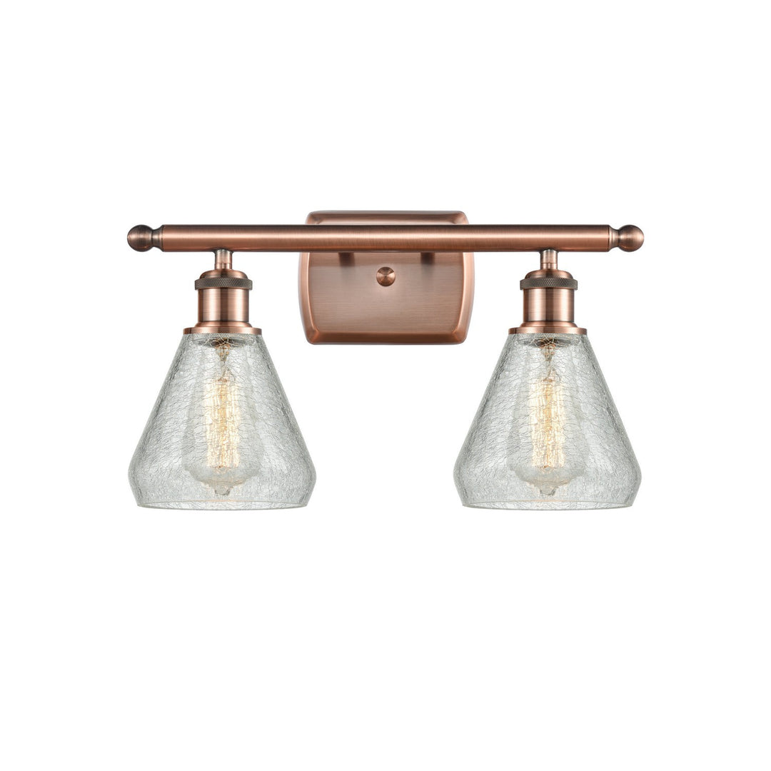 Innovations Ballston 516-2W-AC-G275 Bath Vanity Light 16 in. wide - Antique Copper