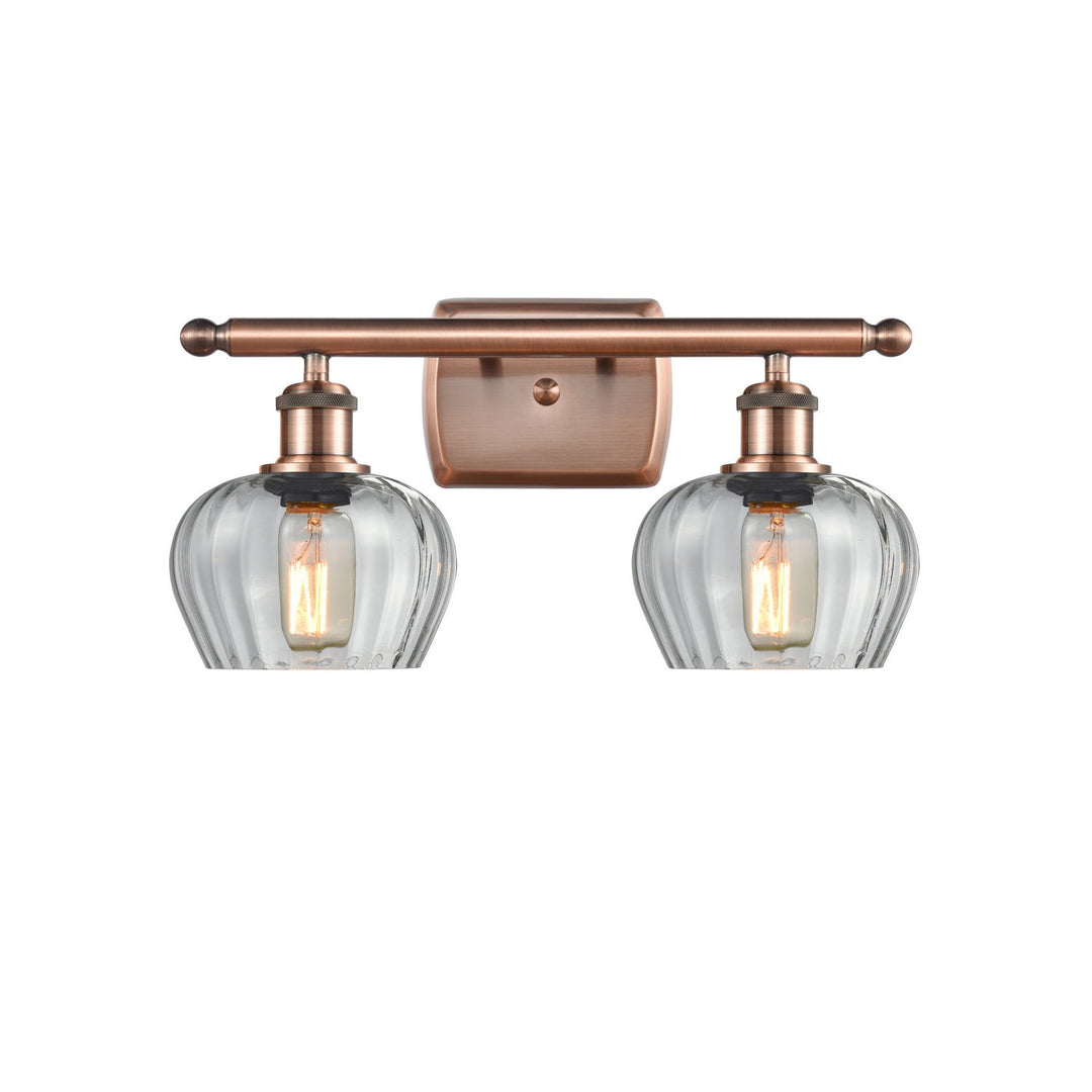 Innovations Ballston 516-2W-AC-G92 Bath Vanity Light 16 in. wide - Antique Copper