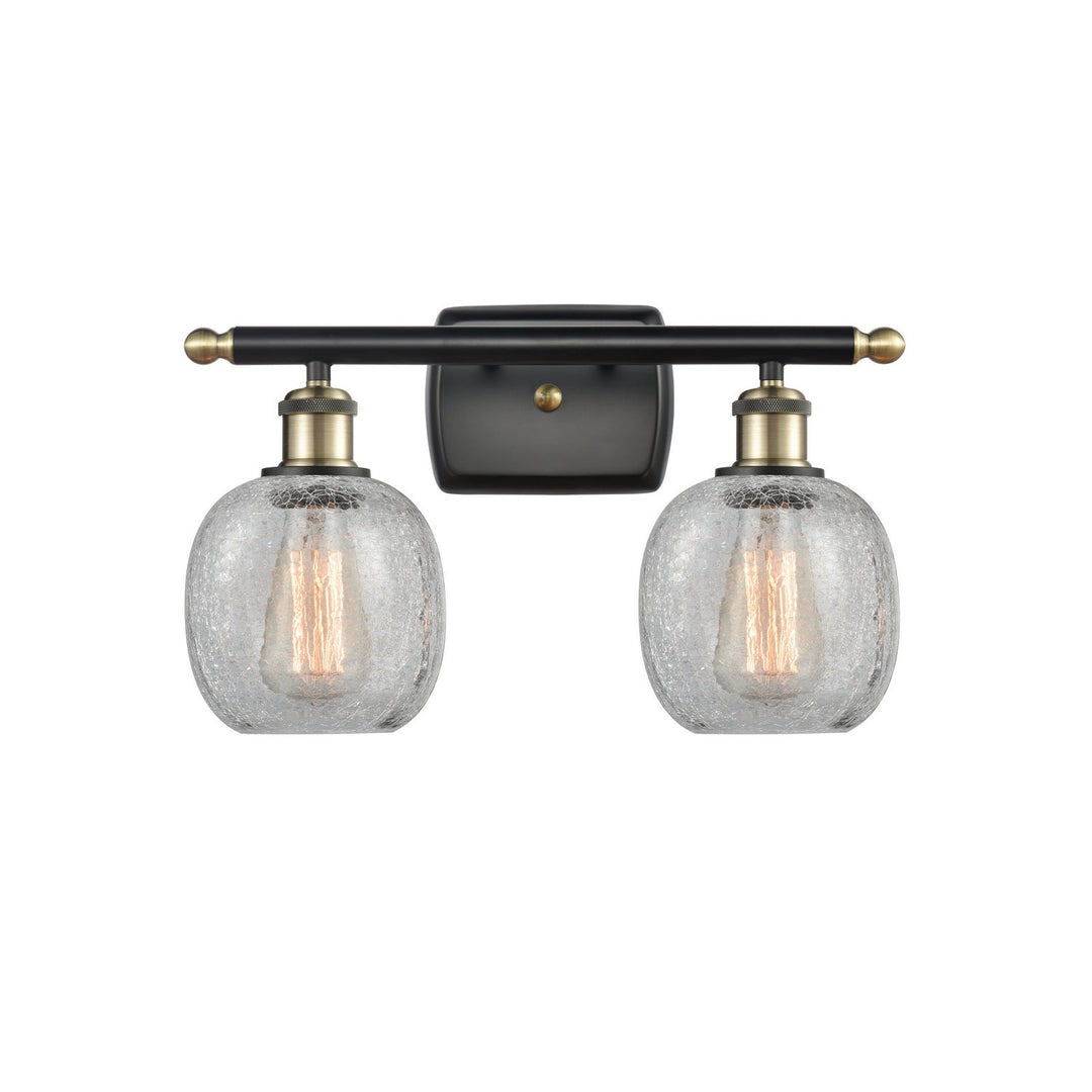 Innovations Ballston 516-2W-BAB-G105 Bath Vanity Light 16 in. wide - Black Antique Brass