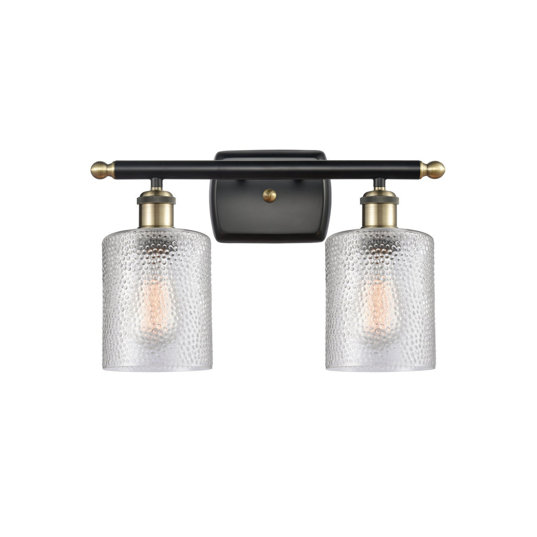 Innovations Ballston 516-2W-BAB-G112 Bath Vanity Light 16 in. wide - Black Antique Brass