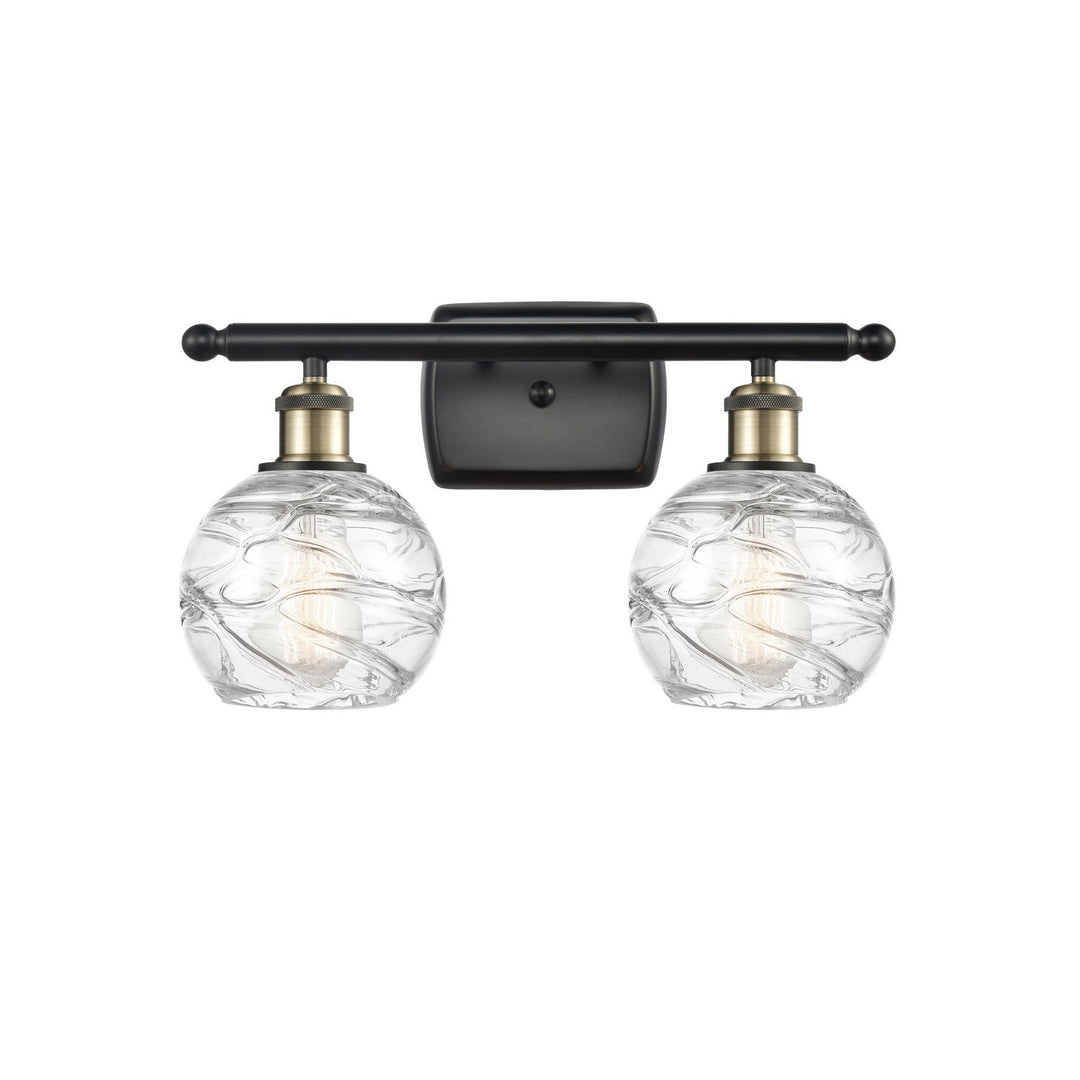 Innovations Ballston 516-2W-BAB-G1213-6 Bath Vanity Light 16 in. wide - Black Antique Brass