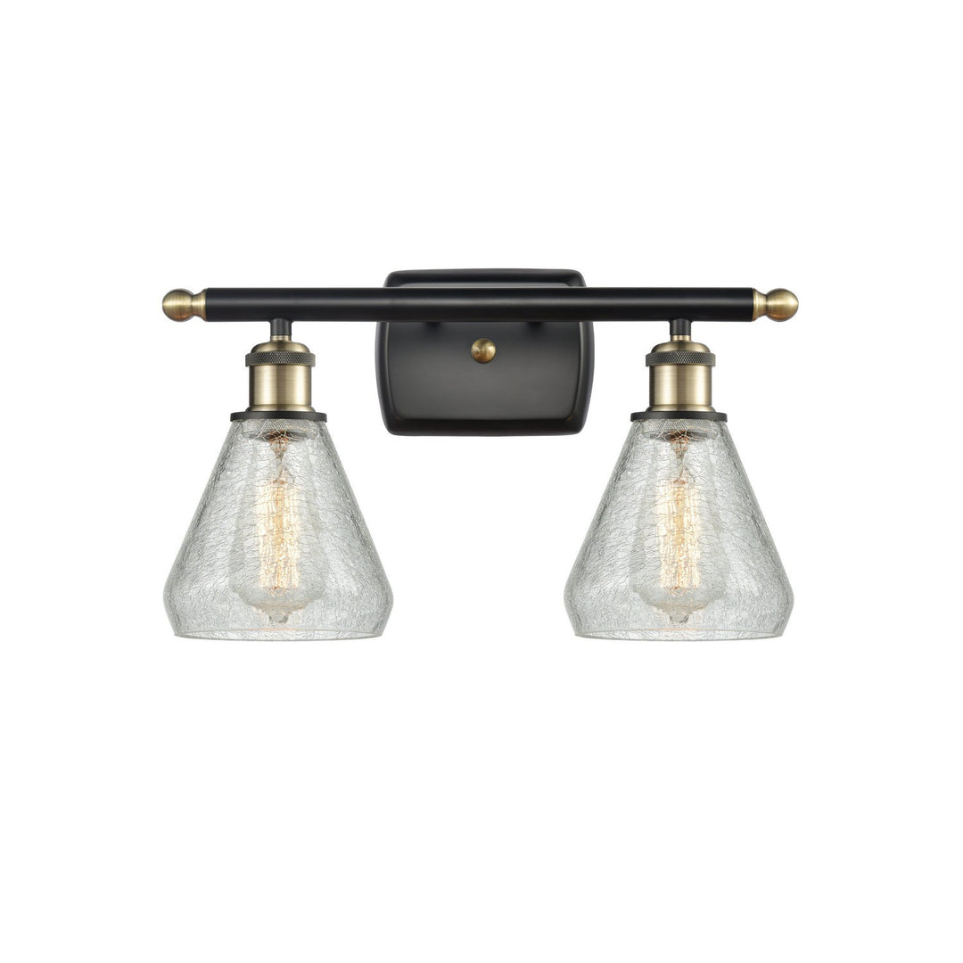 Innovations Ballston 516-2W-BAB-G275 Bath Vanity Light 16 in. wide - Black Antique Brass