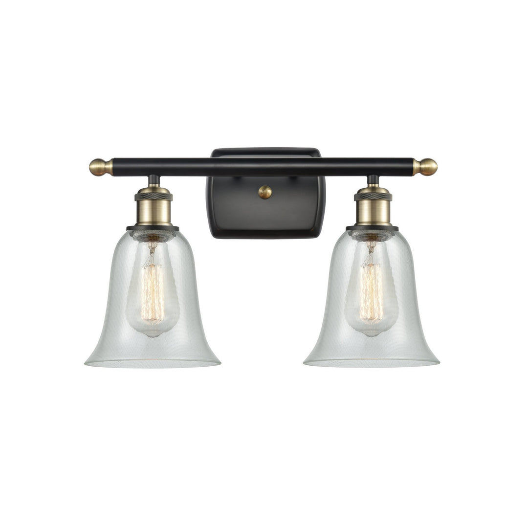 Innovations Ballston 516-2W-BAB-G2812 Bath Vanity Light 16 in. wide - Black Antique Brass