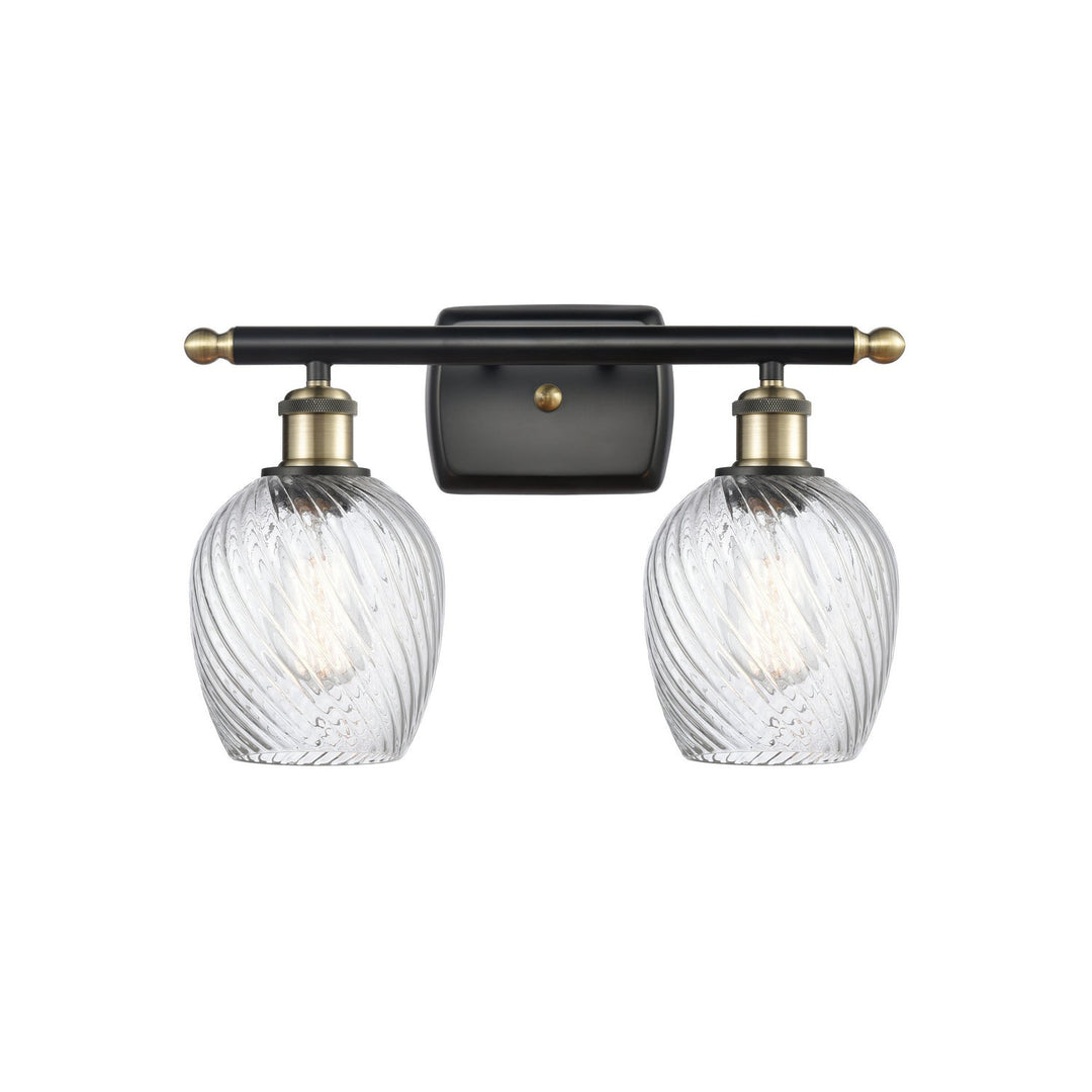 Innovations Ballston 516-2W-BAB-G292 Bath Vanity Light 16 in. wide - Black Antique Brass