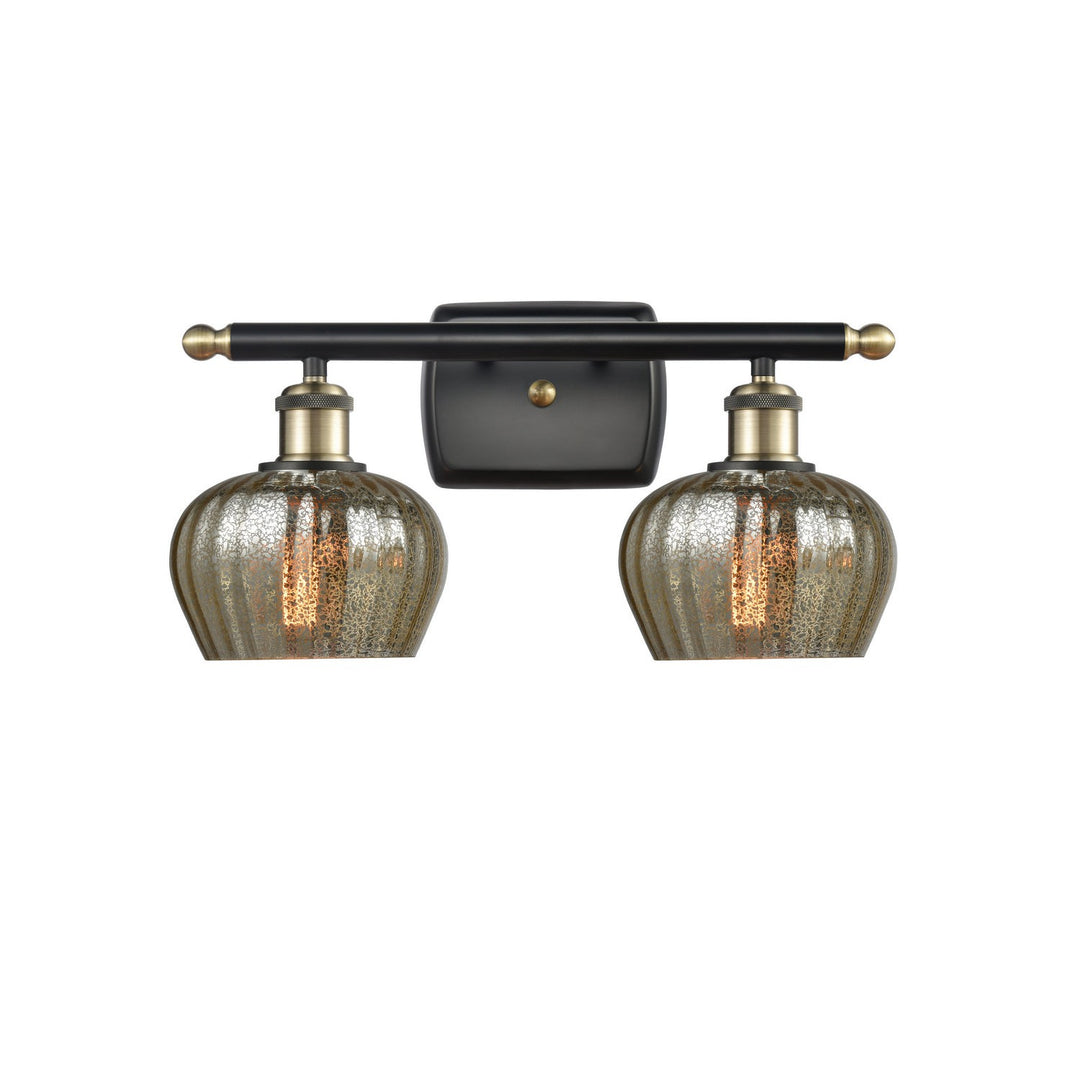 Innovations Ballston 516-2W-BAB-G96 Bath Vanity Light 16 in. wide - Black Antique Brass
