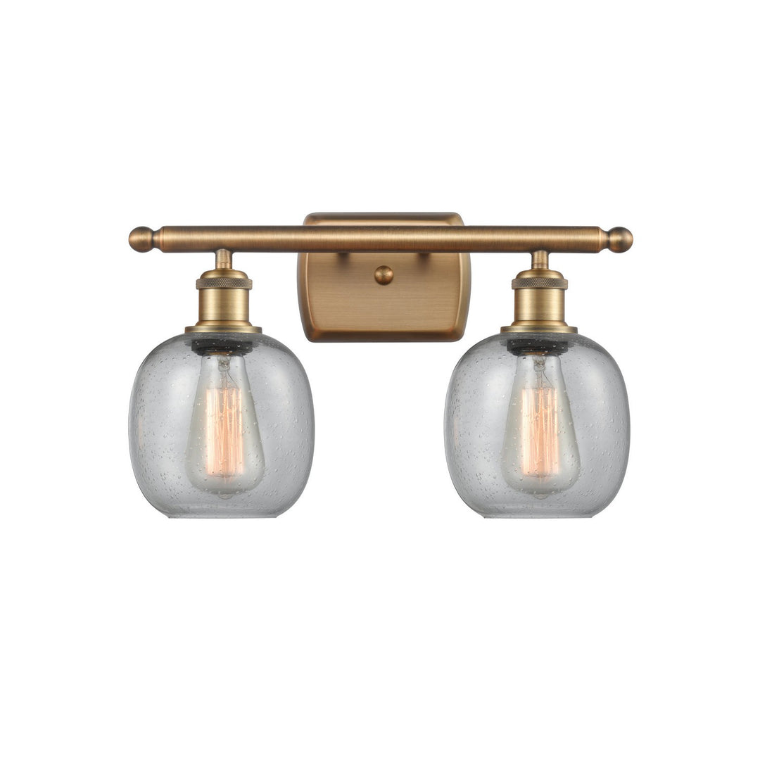 Innovations Ballston 516-2W-BB-G104 Bath Vanity Light 16 in. wide - Brushed Brass