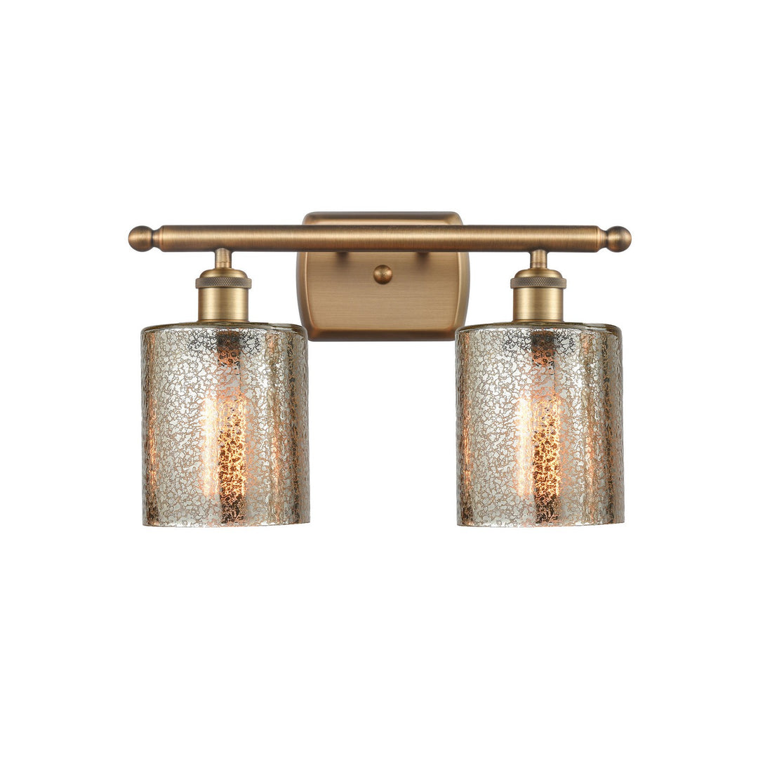 Innovations Ballston 516-2W-BB-G116 Bath Vanity Light 16 in. wide - Brushed Brass