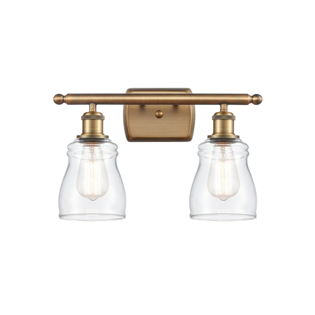 Innovations Ballston 516-2W-BB-G392 Bath Vanity Light 16 in. wide - Brushed Brass