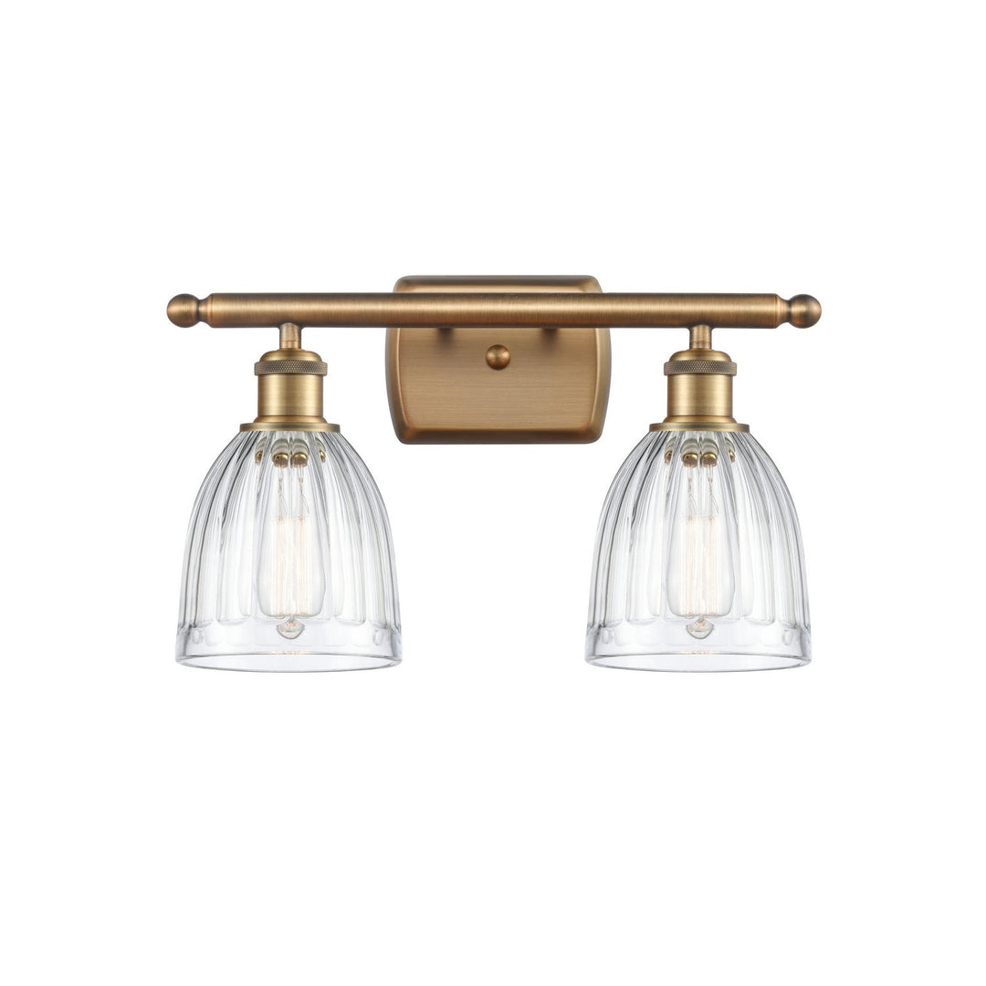 Innovations Ballston 516-2W-BB-G442 Bath Vanity Light 16 in. wide - Brushed Brass