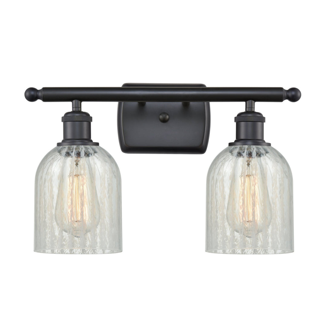 Innovations Ballston 516-2W-BK-G2511-LED Bath Vanity Light 16 in. wide - Matte Black