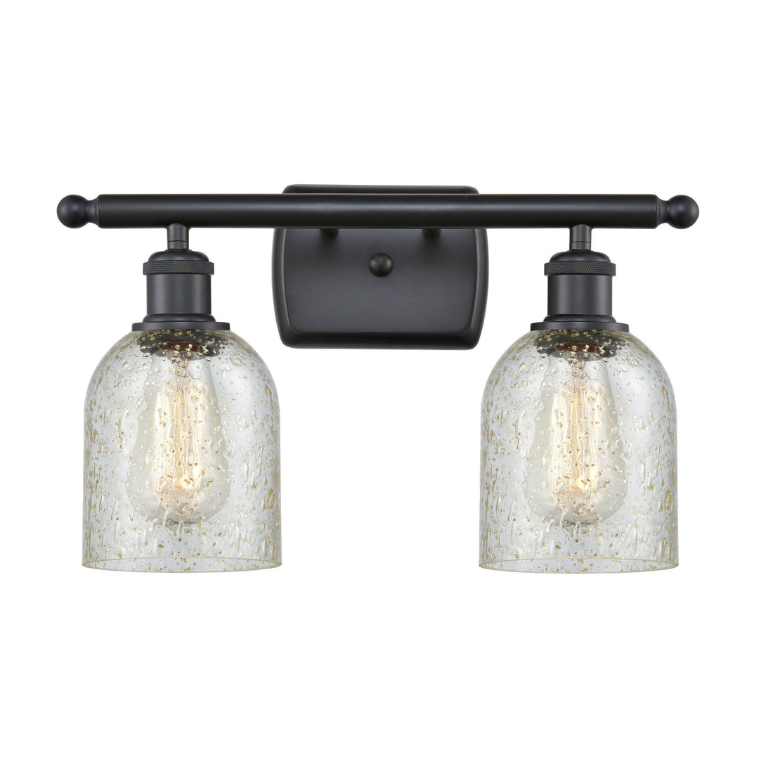 Innovations Ballston 516-2W-BK-G259-LED Bath Vanity Light 16 in. wide - Matte Black