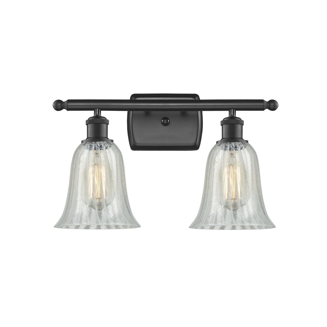 Innovations Ballston 516-2W-BK-G2811 Bath Vanity Light 16 in. wide - Matte Black