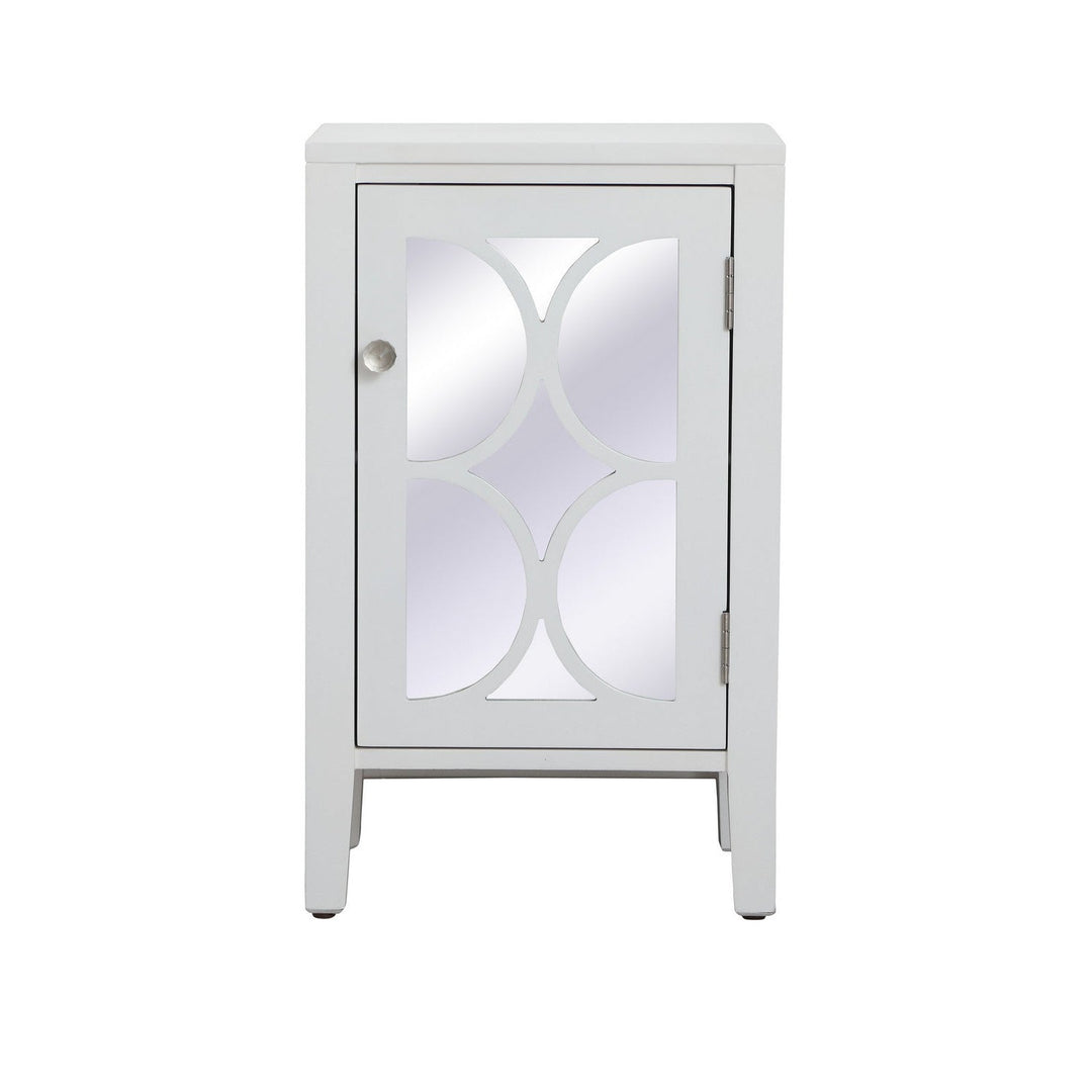 Elegant Lighting MF82035WH Modern Cabinet Furniture White