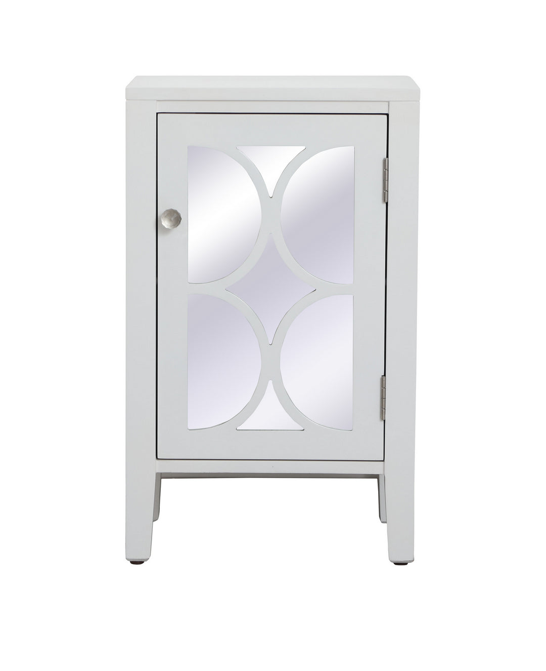 Elegant Lighting MF82035WH Modern Cabinet Furniture White