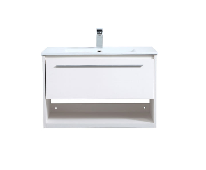 Elegant Lighting VF43030WH Modern Kasper Plumbing White