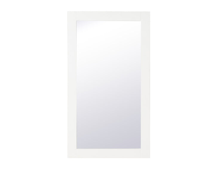 Elegant Lighting VM21832WH  Aqua Mirror White