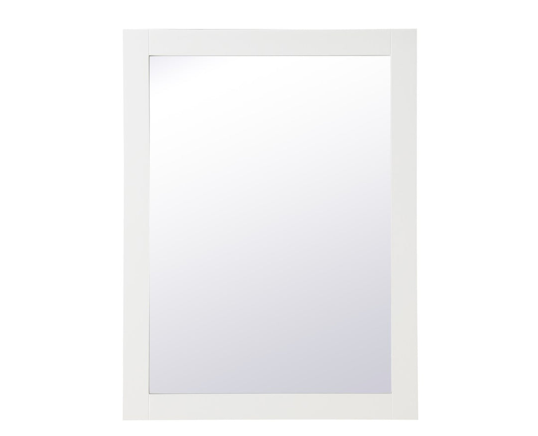 Elegant Lighting VM22736WH  Aqua Mirror White