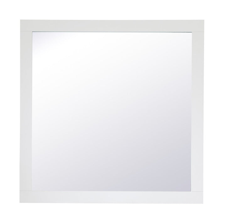 Elegant Lighting VM23636WH  Aqua Mirror White