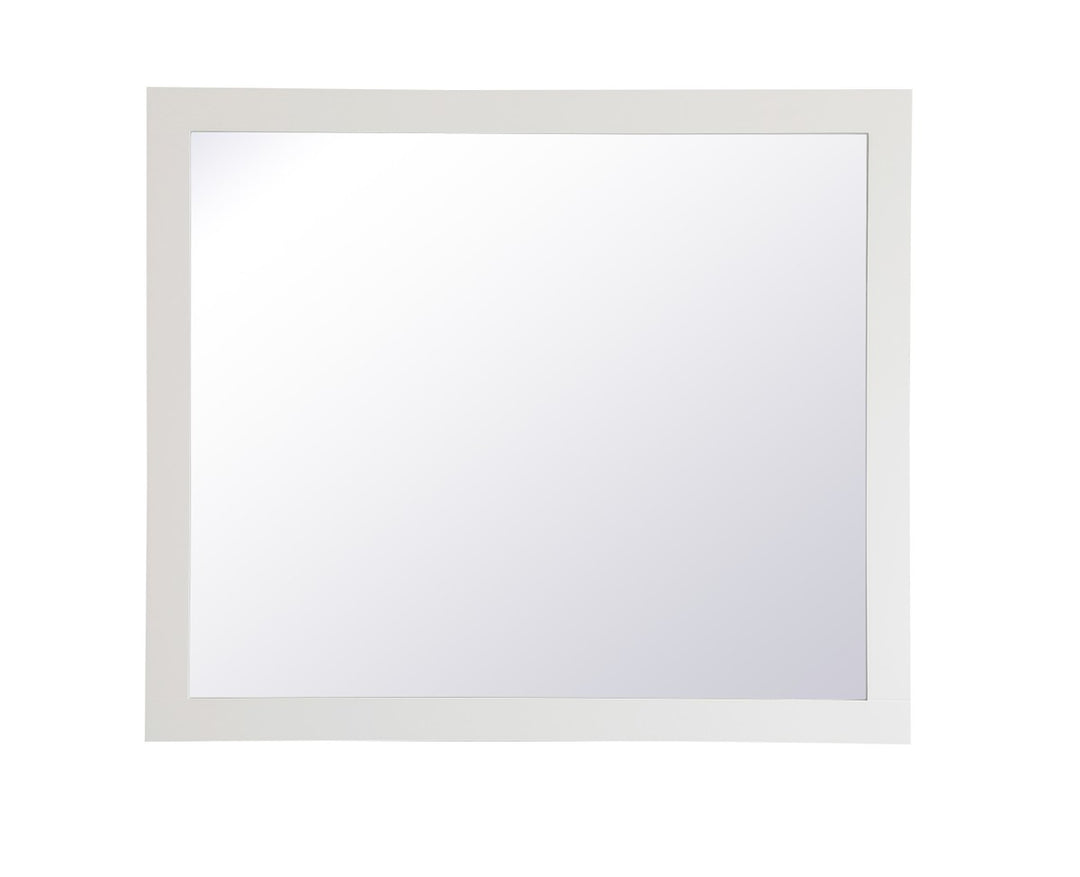 Elegant Lighting VM24236WH  Aqua Mirror White