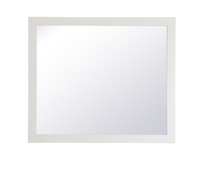 Elegant Lighting VM24236WH  Aqua Mirror White