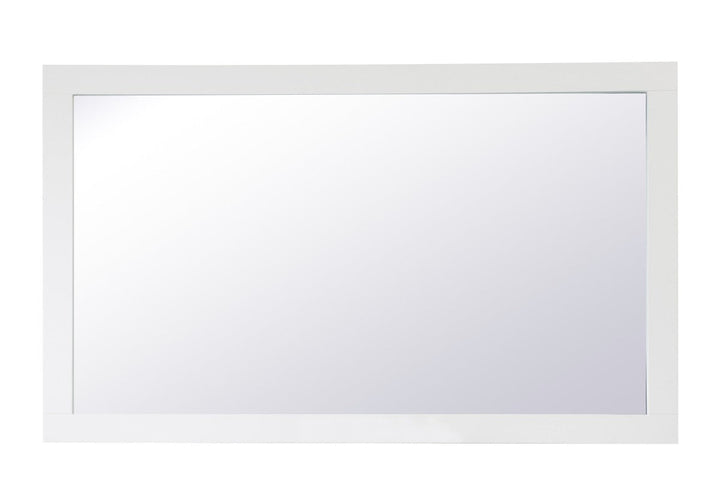 Elegant Lighting VM26036WH  Aqua Mirror White