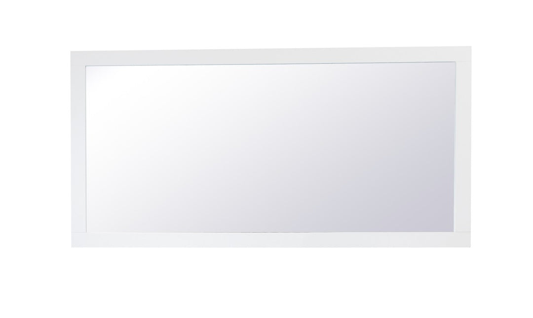 Elegant Lighting VM27236WH  Aqua Mirror White