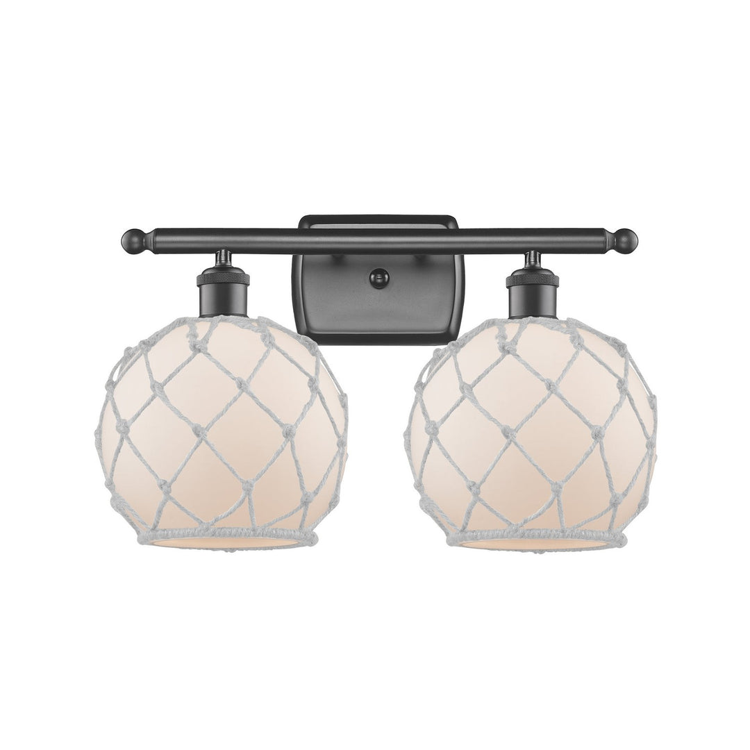 Innovations Ballston 516-2W-OB-G121-8RW Bath Vanity Light 16 in. wide - Oil Rubbed Bronze