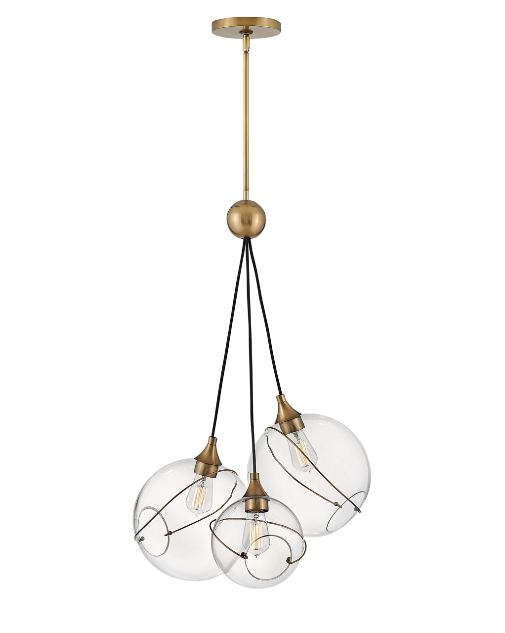 Hinkley Skye 30304HBR Chandelier Light - Heritage Brass