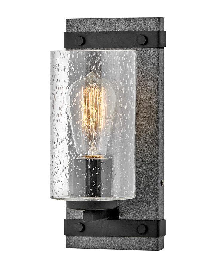 Hinkley Sawyer 5940DZ Wall Sconce Light - Aged Zinc