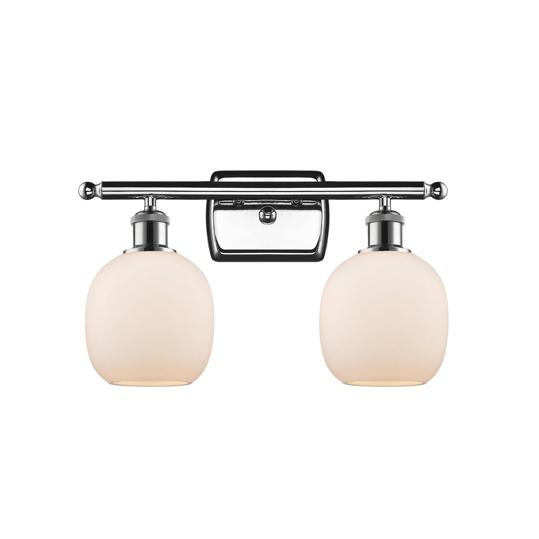 Innovations Ballston 516-2W-PC-G101 Bath Vanity Light 16 in. wide - Polished Chrome