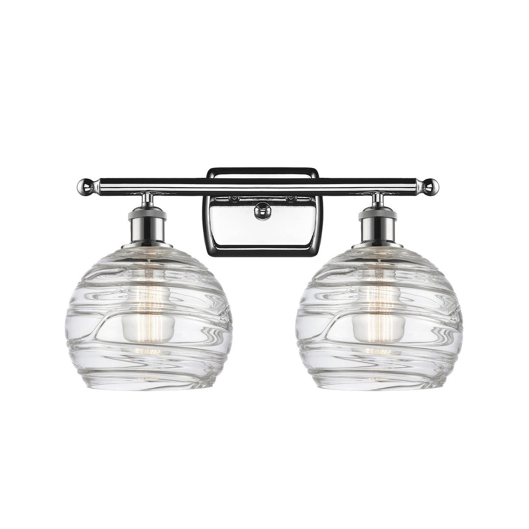 Innovations Ballston 516-2W-PC-G1213-8 Bath Vanity Light 18 in. wide - Polished Chrome