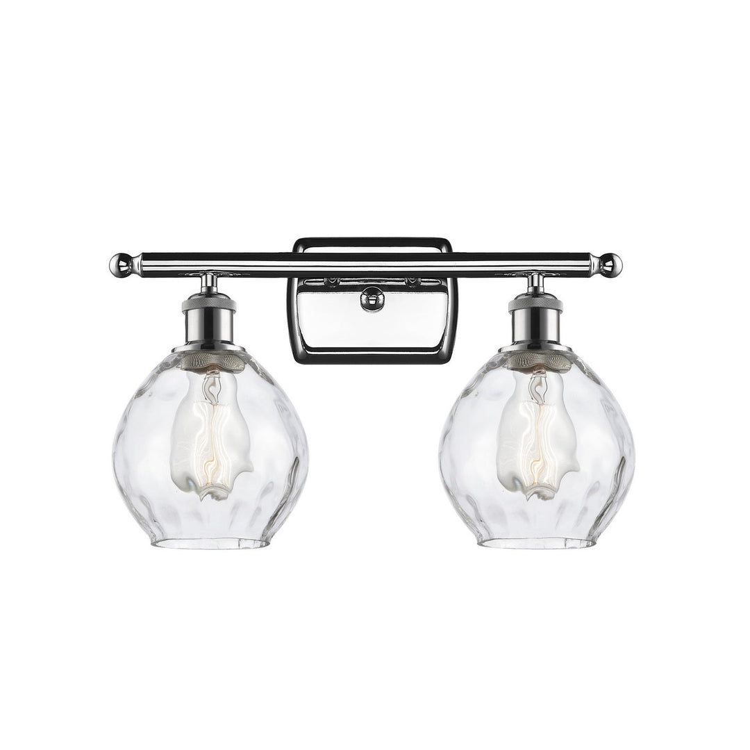 Innovations Ballston 516-2W-PC-G362 Bath Vanity Light 16 in. wide - Polished Chrome