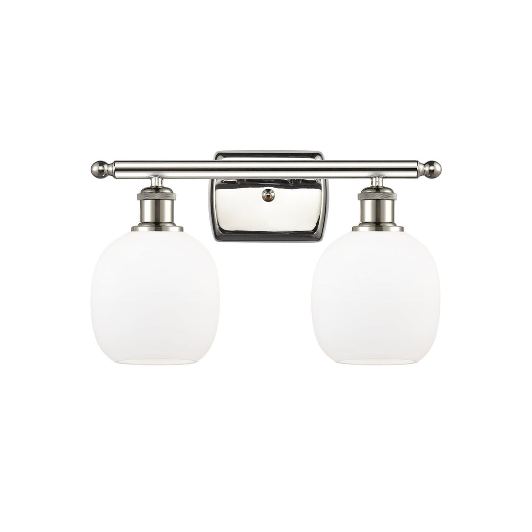 Innovations Ballston 516-2W-PN-G101 Bath Vanity Light 16 in. wide - Polished Nickel
