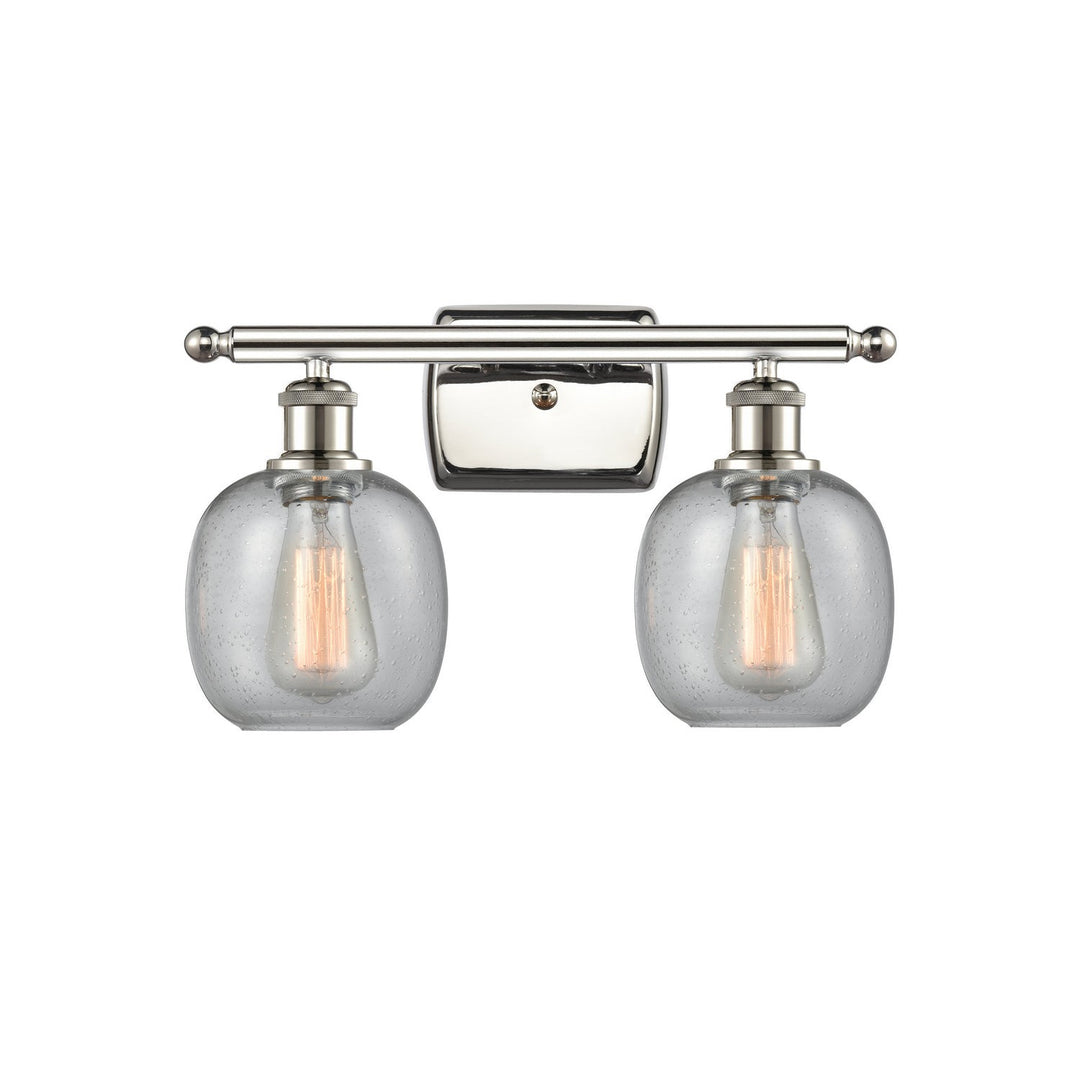 Innovations Ballston 516-2W-PN-G104 Bath Vanity Light 16 in. wide - Polished Nickel
