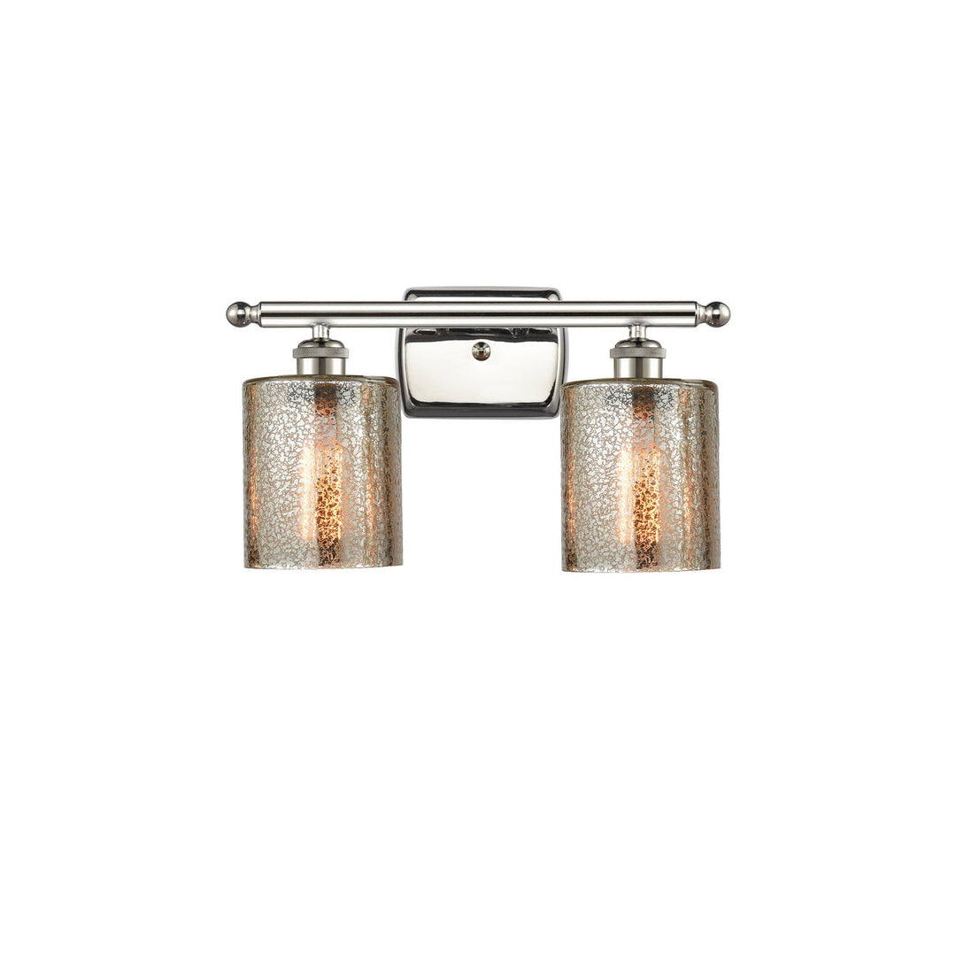 Innovations Ballston 516-2W-PN-G116 Bath Vanity Light 16 in. wide - Polished Nickel