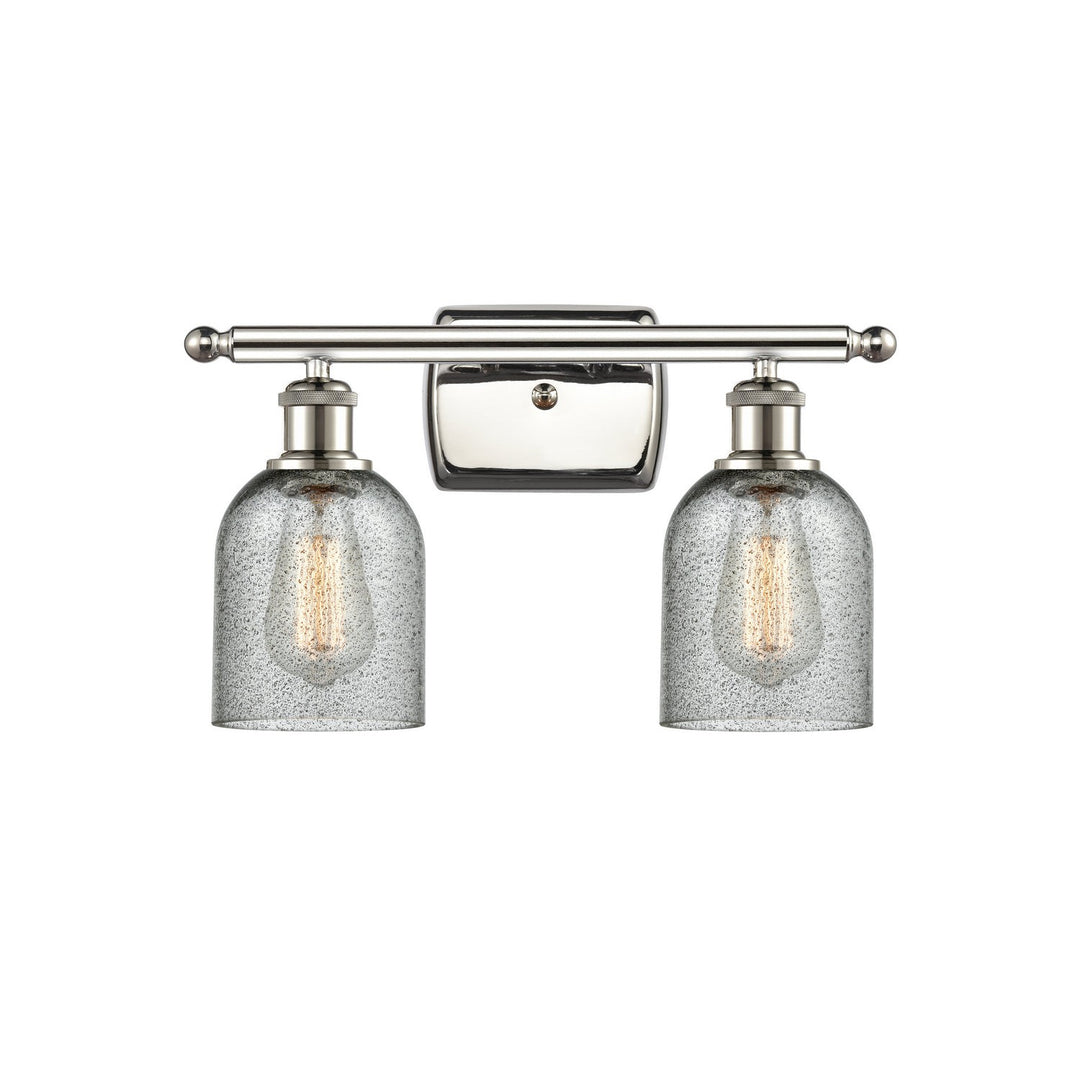 Innovations Ballston 516-2W-PN-G257 Bath Vanity Light 16 in. wide - Polished Nickel