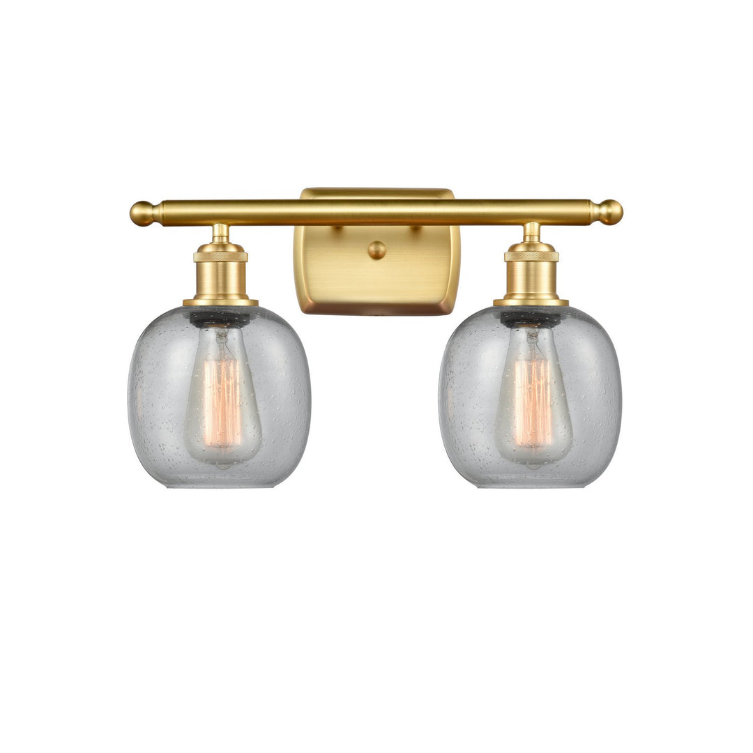 Innovations Ballston 516-2W-SG-G104 Bath Vanity Light 16 in. wide - Satin Gold