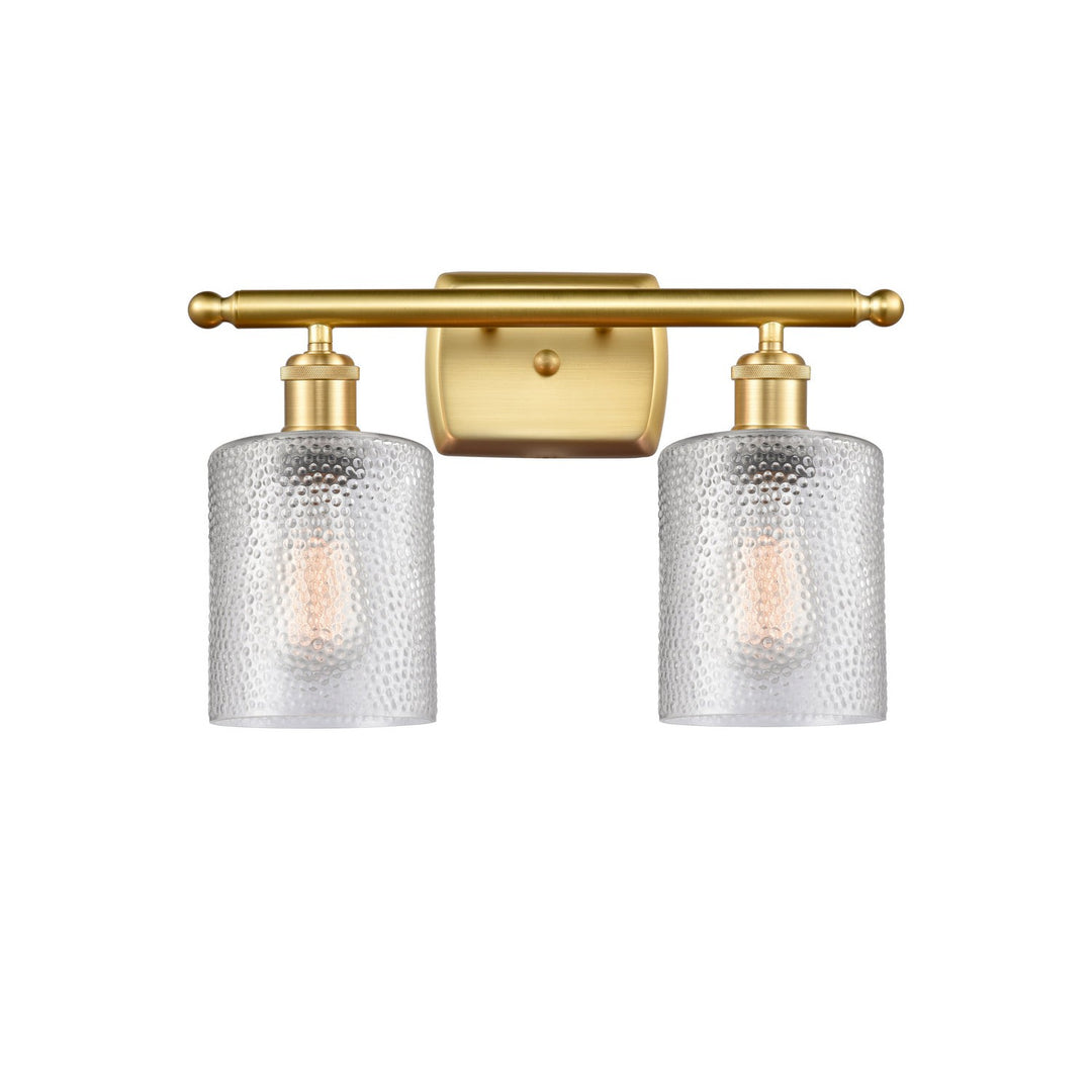 Innovations Ballston 516-2W-SG-G112 Bath Vanity Light 16 in. wide - Satin Gold