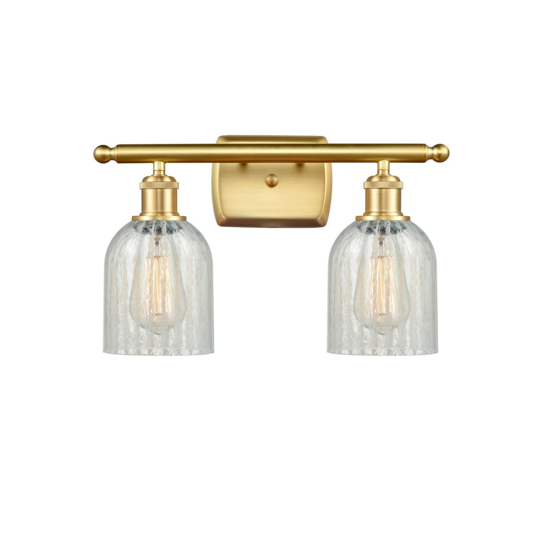 Innovations Ballston 516-2W-SG-G2511 Bath Vanity Light 16 in. wide - Satin Gold